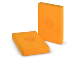 Bloc De Yoga Eva Non Toxique - 30cm X 20cm X 5cm Safran 1 Bloc