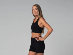 Brassiere De Yoga Glamour - Bio Noir Noir XS - 36 -CHIN MUDRA Soldes brassiere de yoga glamour bio 16352416756177cecb44e57