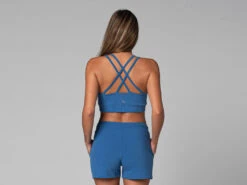 Brassiere De Yoga Glamour - Bio Bleu Bleu XS - 36 -CHIN MUDRA Soldes brassiere de yoga glamour bio 16352420396177d037a2c97