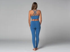 Brassiere De Yoga Glamour - Bio Bleu Bleu XS - 36 -CHIN MUDRA Soldes brassiere de yoga glamour bio 16352420966177d0700a7ad