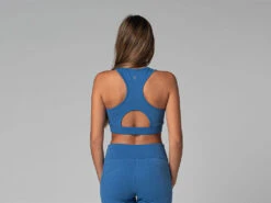 Brassière De Yoga Sport - Bio Bleu Bleu XS - 36 -CHIN MUDRA Soldes brassiere de yoga sport bio 163516310961769be52a4f9