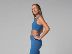Brassière De Yoga Sport - Bio Bleu Bleu XS - 36 -CHIN MUDRA Soldes brassiere de yoga sport bio 163516313361769bfd268f3
