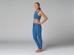 Brassière De Yoga Sport - Bio Bleu Bleu XS - 36 -CHIN MUDRA Soldes brassiere de yoga sport bio 163516313961769c03f0758