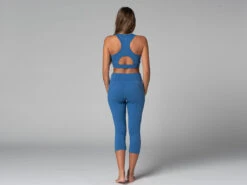 Brassière De Yoga Sport - Bio Bleu Bleu XS - 36 -CHIN MUDRA Soldes brassiere de yoga sport bio 163516314661769c0a06e5a