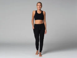 Brassière De Yoga Sport - Bio Noir Noir XS - 36 -CHIN MUDRA Soldes brassiere de yoga sport bio 16351645456176a181646fd