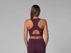 Brassière De Yoga Sport - Bio Prune Prune XS - 36 -CHIN MUDRA Soldes brassiere de yoga sport bio 16351659906176a7263ebca