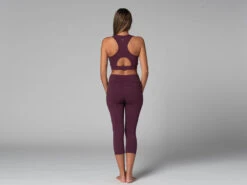 Brassière De Yoga Sport - Bio Prune Prune XS - 36 -CHIN MUDRA Soldes brassiere de yoga sport bio 16351660146176a73e5cb90