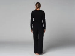 Cache Cœur - Bio Noir Noir XS - 36 -CHIN MUDRA Soldes cache coeur bio 163585083761811a559f93f