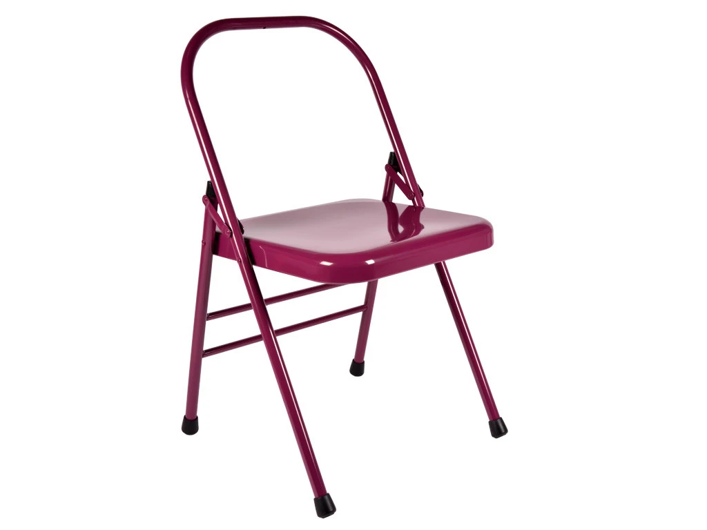 Chaise De Yoga Standard 1 Barre Prune 1 Chaise De Yoga Standard 1 Barre Prune