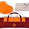 Coffret Tapis De Méditation Complet Bordeaux/Safran Orion -CHIN MUDRA Soldes coffret tapis de meditation complet bordeaux safran 17008278046560929ce12c8