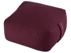 Coussin De Méditation Carré Bio Prune