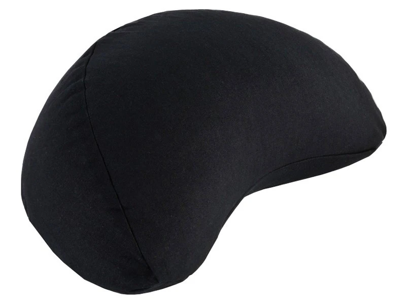 Coussin Fuzen (demi-lune) 100% Coton Bio Noir 1 Coussin Fuzen (demi-lune) 100% Coton Bio Noir