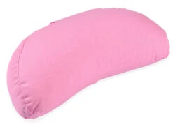 Coussin Fuzen (demi-lune) 100% Coton Bio Rose