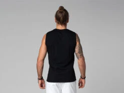 Débardeur Homme 100% Bio Noir Noir S - 38/40 -CHIN MUDRA Soldes debardeur homme 100 bio 1635348653617970ada41cd