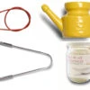 Kit Lota Jala Neti Complet Porcelaine Jaune Safran 400 Ml -CHIN MUDRA Soldes kit lota jala neti complet porcelaine jaune safran 15928995445ef1b7d8aa1f1