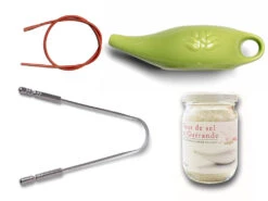 Kit Lota Jala Neti Complet Porcelaine Vert Amande 250 Ml