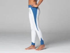 Legging De Yoga Bi-colore - Bio Blanc Blanc XS - 36 11 Legging De Yoga Bi-colore - Bio Blanc Blanc XS - 36 -CHIN MUDRA Soldes legging de yoga bi colore bio 16358497466181161271055