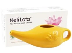 Lota En Porcelaine émaillée 250ml Jaune Safran