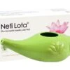 Lota En Porcelaine émaillée 250ml Vert Amande -CHIN MUDRA Soldes lota en porcelaine emaillee 250ml vert amande 1535910867