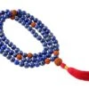 Mala 108 Perles 8mm Lapis Lazuli & Rudraksha -CHIN MUDRA Soldes mala 108 perles 8mm lapis lazuli rudraksha 1535912785