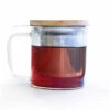 Mug En Verre Avec Filtre Et Couvercle 0,35L -CHIN MUDRA Soldes mug en verre avec filtre et couvercle 1670322077638f179d523a3
