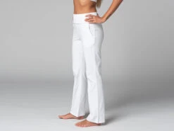 Pantalon De Yoga Femme Confort - Bio Blanc Blanc XS - 36 -CHIN MUDRA Soldes pantalon de yoga femme confort bio 1635848409618110d9c606e