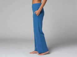 Pantalon De Yoga Femme Jazzy - Bio Bleu Bleu XS - 34 -CHIN MUDRA Soldes pantalon de yoga femme jazzy bio 163584723761810c454a41c
