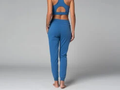 Pantalon De Yoga Femme Jogg - Bio Bleu Bleu XS - 36 -CHIN MUDRA Soldes pantalon de yoga femme jogg bio 163584792261810ef2a6386