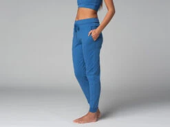 Pantalon De Yoga Femme Jogg - Bio Bleu Bleu XS - 36 -CHIN MUDRA Soldes pantalon de yoga femme jogg bio 163584792661810ef6d916c