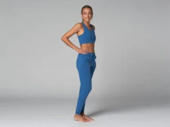 Pantalon De Yoga Femme Jogg - Bio Bleu Bleu XS - 36 -CHIN MUDRA Soldes pantalon de yoga femme jogg bio 163584793961810f03a364a