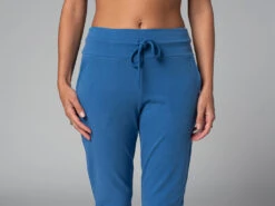 Pantalon De Yoga Femme Jogg - Bio Bleu Bleu XS - 36 -CHIN MUDRA Soldes pantalon de yoga femme jogg bio 163584801161810f4bc5fb8