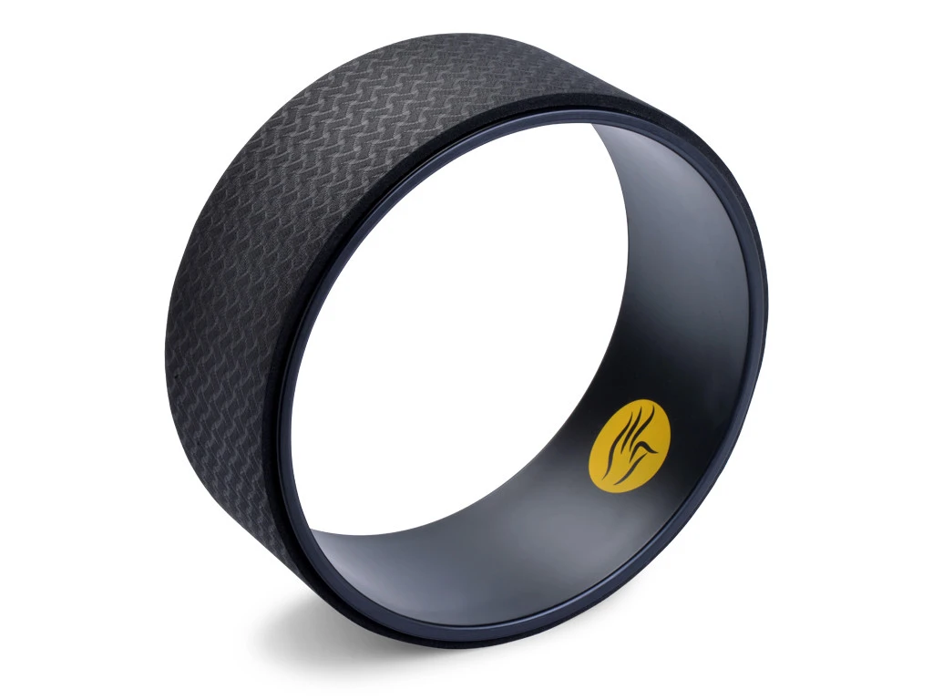 Roue Yoga - Noir 32cm X 13cm 2 Roue Yoga - Noir 32cm X 13cm – Image 2