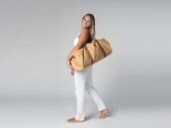 Sac à Tapis De Yoga Navy Bag - Coton Sable 70cm X 30 Cm -CHIN MUDRA Soldes sac a tapis de yoga navy bag coton sable 15718454095db07521f35a8