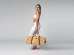 Sac à Tapis De Yoga Navy Bag - Coton Sable 70cm X 30 Cm -CHIN MUDRA Soldes sac a tapis de yoga navy bag coton sable 15718454175db07529cf2ff