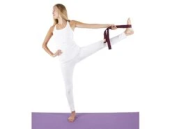 Sangle De Yoga 100% Coton Bio Boucle 1/2 Lune Bordeaux -CHIN MUDRA Soldes sangle de yoga 100 coton bio boucle 1 2 lune bordeaux 5b8dc8b594b1e