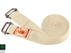 Sangle De Yoga Iyengar Double Boucle 100% Bio 3cm X 250cm
