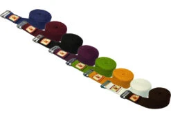 Sangles 100% Coton Bio - Boucle Rectangulaire Lot De 6