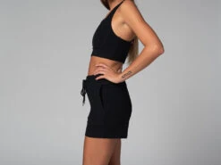 Short De Yoga Cool - Bio Noir Noir XS - 36 -CHIN MUDRA Soldes short de yoga cool bio 1635846041618107996b5de
