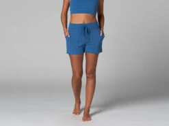 Short De Yoga Cool - Bio Bleu Bleu XS - 36