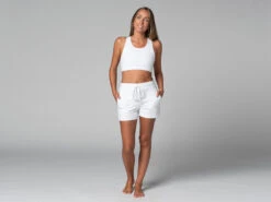 Short De Yoga Cool - Bio Blanc Blanc XS - 36 -CHIN MUDRA Soldes short de yoga cool bio 163584667061810a0e71a47