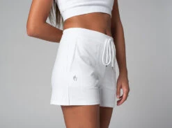 Short De Yoga Cool - Bio Blanc Blanc XS - 36 -CHIN MUDRA Soldes short de yoga cool bio 163584669161810a23ae8e0