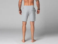 Short De Yoga Homme - Coton Bio Gris Gris S - 38/40 -CHIN MUDRA Soldes short de yoga homme coton bio 1635436174617ac68ecd991