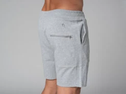 Short De Yoga Homme - Coton Bio Gris Gris S - 38/40 -CHIN MUDRA Soldes short de yoga homme coton bio 1635436242617ac6d2989a5