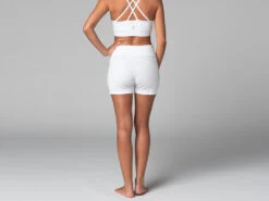 Short De Yoga Slim - Bio Blanc Blanc XS - 36 -CHIN MUDRA Soldes short de yoga slim bio 16358456766181062c34601