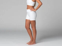 Short De Yoga Slim - Bio Blanc Blanc XS - 36 -CHIN MUDRA Soldes short de yoga slim bio 163584568861810638d08f8