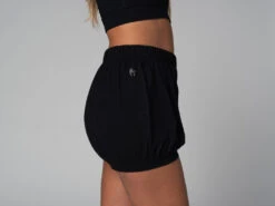 Short Femme Traditionnel Iyengar - Bio Noire Noir XS - 36 17 Short Femme Traditionnel Iyengar - Bio Noire Noir XS - 36 -CHIN MUDRA Soldes short femme traditionnel iyengar bio 16351499466176687a5e66b