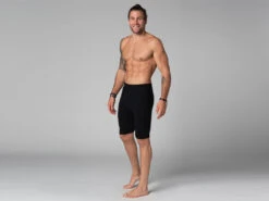 Short Homme Style Cycliste - Coton Bio Noir Noir S - 38/40 -CHIN MUDRA Soldes short homme style cycliste coton bio 16360335356183e3ff1a91a