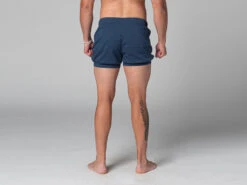 Short Homme Traditionnel Iyengar - Coton Bio Bleu Bleu S - 38/40 -CHIN MUDRA Soldes short homme traditionnel iyengar coton bio 1635426373617aa045e3268