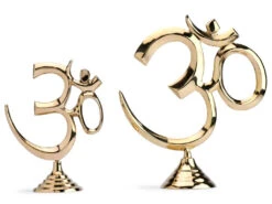 Support De Méditation Ohm 25cm X 22cm -CHIN MUDRA Soldes support de meditation ohm 168509931264709330cc175