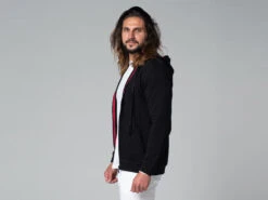 Sweat A Capuche Homme 100% Bio Noir Noir S - 38/40 -CHIN MUDRA Soldes sweat a capuche homme 100 bio 1635415873617a774125b81